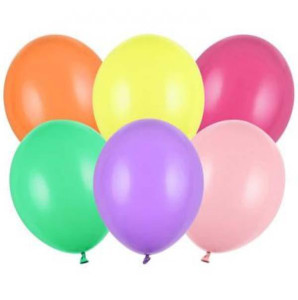 Decoratie_Ballonnen_Mat_Mix_Kleuren__100st_