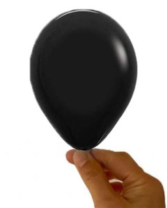 Decoratie_Ballonnen_Mat_Zwart__100st__1