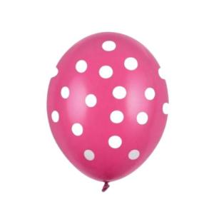 Dots_Ballonnen_Hot_Pink___6st