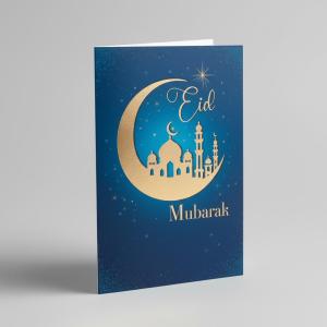 Eid_Mubarak_Wenskaart___Blauw
