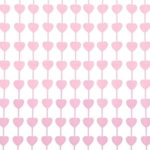 Feestgordijn_Lichtroze_Hartjes