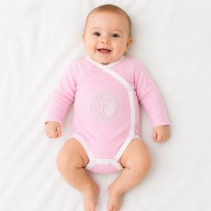 Feyenoord_Romper_Roze_Logo_0_3m_3