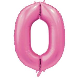 Folieballon_Cijfer_0___Satin_Pink
