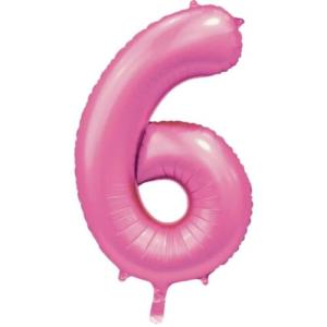Folieballon_Cijfer_6___Satin_Pink