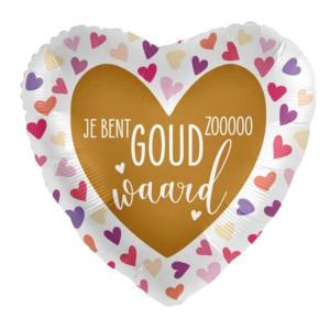 Folieballon_Je_bent_Zooooo_Goud_Waard____43cm