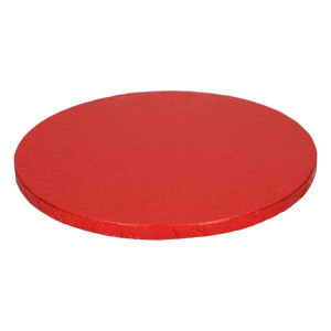 FunCakes_Cake_Drum_Rond_Rood_25cm_