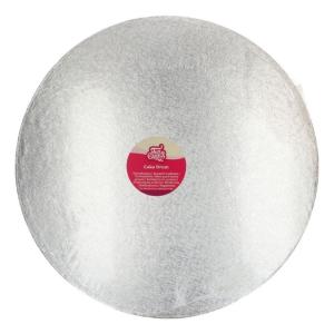 FunCakes_Cake_Drum_Rond__50_5cm___Zilver
