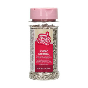 FunCakes_Sugar_Strands_Metallic_Zilver