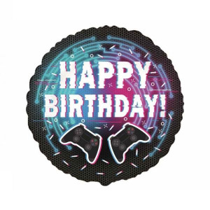 Gaming_Folieballon_Happy_Birthday