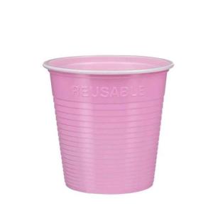 Gekleurde_Plastic_Bekers_Roze___30st_1