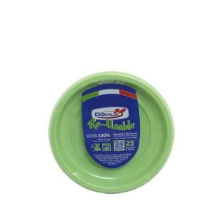 Gekleurde_Plastic_Dessertborden_Lime__17cm____25st_1