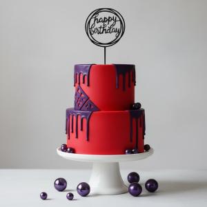 Happy_Birthday_Taarttopper_Zwart_2