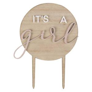 Houten_Taarttopper__It_s_a_Girl___Ginger_Ray