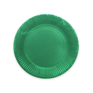 Kartonnen_Dessertborden_Rond_Donkergroen__8st_