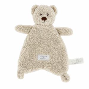 Knuffeldoekje_met_Berenhoofd_Teddy_Chocolate_1