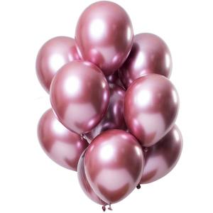 Latex_Ballonnen_Chrome_Roze_31cm___10st
