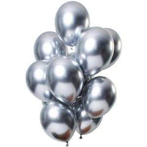 Latex_Ballonnen_Metallic_Zilver_31cm___10st_2