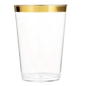 Luxe_Bekers_Transparant_Goud___10st