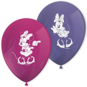 Minnie_Mouse_Ballonnen_Paars_Roze__8st