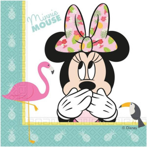 Minnie_Mouse_Tropical_Servetten