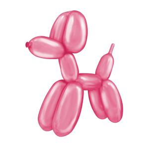 Modelleerballonnen_Chrome_Donker_Roze___50st