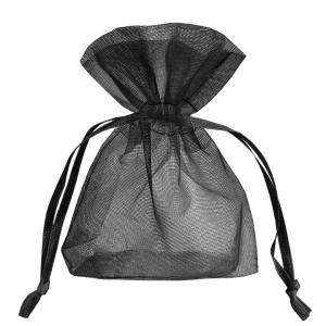 Organza_Zakjes_Zwart___10st