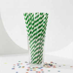 Papieren_Rietjes_Spiraal__Groen__20st