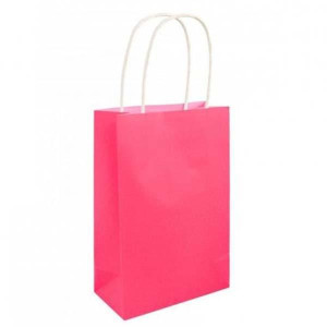 Papieren_Tasje_Neon_Roze_
