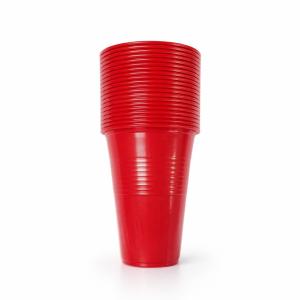 Plastic_Bekers_XL_Rood