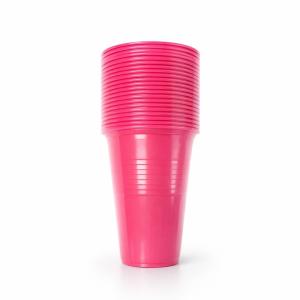 Plastic_Bekers_XL_Roze