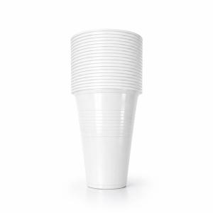 Plastic_Bekers_XL_Wit
