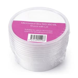Plastic_Magnetron_Bakken_Rond_met_Deksel_350ml___10st