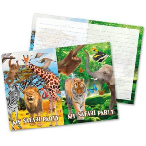Safari_Party_Uitnodigingskaarten__8st_
