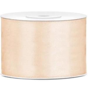 Satijnlint_50mm_25m_Creme