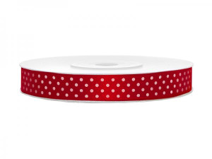 Satijnlint_Dots_Rood_12_mm_