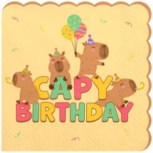 Servetten_Capy_Birthday___10st