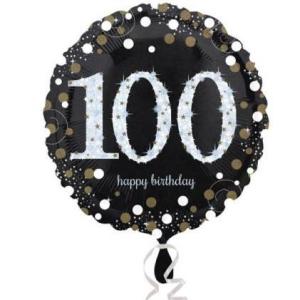 Sparkling_Folieballon_100_Happy_Birthday