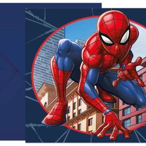 Spiderman_Crime_Fighter_Uitnodigingskaarten__6st__1