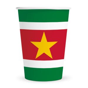 Suriname_Kartonnen_Bekers___8st