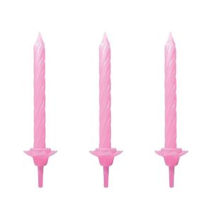 Taartkaarsjes_Licht_Roze___24st
