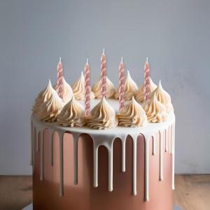 Taartkaarsjes_Ros_goud___12st