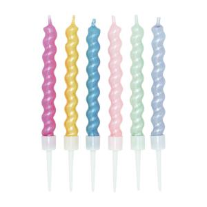 Taartkaarsjes_Spiraal_Pastel_Mix___6st
