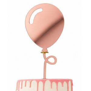 Taarttopper_Ballon__Rosegoud