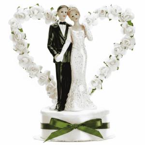 Taarttopper_Bruiloft_met_witte_Roosjes___16cm_1