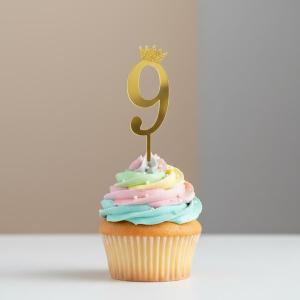 Taarttopper_Goud_Cijfer_9___11cm