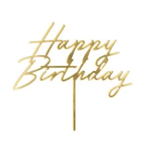 Taarttopper_Happy_Birthday_Goud___18cm