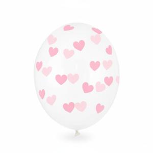 Transparante_Ballonnen_met_Roze_Hartjes____6st