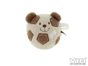 VIB_PPluche_Beer_Voetbal_Teddy_Chocolate___Soft_Sand