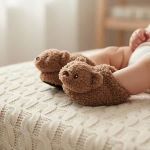 VIB_Pluche_Berenslofjes_Teddy_Chocolate_0_3m