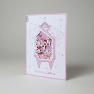 VIB_Wenskaart_Schudbaar_met_Pailleten_Hoera_Een_Lieve_Dochter